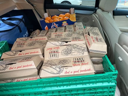 Distribution de produits de première nécessité